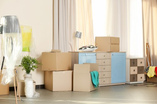 Movers planning a residential move in Knightsbridge