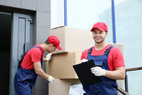 Commercial moving and office transport support