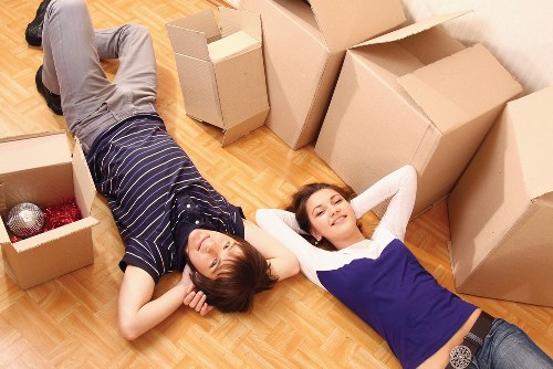 Local moving team loading furniture near Knightsbridge properties