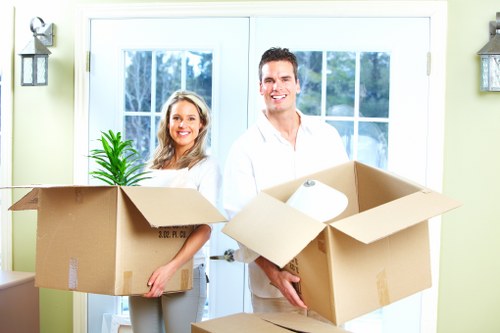 Careful furniture transport by a Knightsbridge moving team